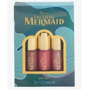 SIGMA BEAUTY Disney The Little Mermaid lip set